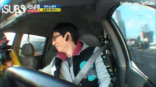 Kwon Ryeol (a.k.a. Yoo Jae Suk's VJ) tries to impersonate Song Ji Hyo