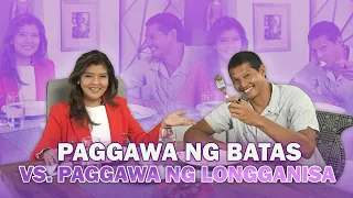 Paggawa Ng Batas VS. Paggawa Ng Longganisa with Sen. Imee R. Marcos and Borgy Manotoc