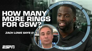 ZERO MORE CHAMPIONSHIPS?! 🤯 Zach Lowe doesn't buy what Draymond Green is selling | NBA Today