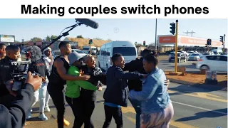 NiyaThembana Na? Ep31 | Making couples switch phones| Main chick and side fight | Loyalty test (4K)