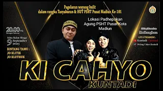 WAYANG KULIT KI CAHYO KUNTADI || MILAD PSHT PUSAT MADIUN KE 101