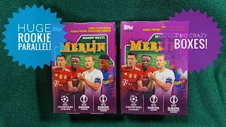 Merlin Delivers Again! ⚽️ 2021-22 UEFA Merlin Soccer Blaster Box Opening