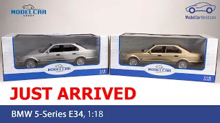 MCG 1:18 Just Arrived - BMW 5 Series E34