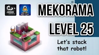 Mekorama Level 25 - 5x5x5 - Solution Walkthrough Guide