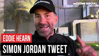 Eddie Hearn RESPONDS To Simon Jordan “Boxing Ecosystem” Comments, Reacts To 5 vs 5 Weigh In