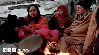 First convoy of aid making its way to Syria earthquake victims despite difficulties - BBC News