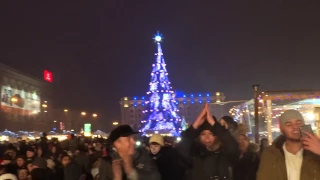 Новый год 2017 в Харькове на площади Свободы