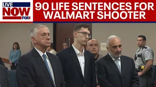 El Paso Walmart shooter given 90 life sentences, may still face death penalty | LiveNOW from FOX