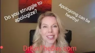 Why is apologizing so hard to do? It can be good for your mental health!