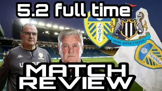 Leeds vs Newcastle united 5-2 FULL TIME