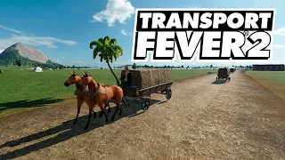 Transport Fever 2 - Обеспечиваем городок всем необходимым! #2