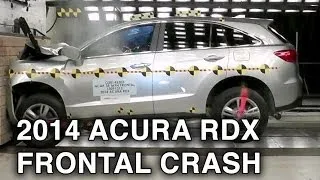 2014 Acura RDX | Frontal Crash Test | CrashNet1