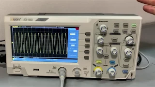 OWON SDS1202 - inexpensive oscilloscope with a bandwidth of 200 MHz and two channels