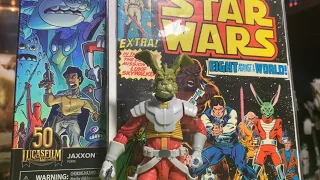 Jaxxon Star Wars Marvel Comics #8 & 9 plus The Black Series 6” Action Figure Unboxing and Spotlight