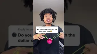 “Do your worst trick with a dollar store yoyo”