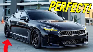 KIA Stinger Upgraded Wheels & Fitment!