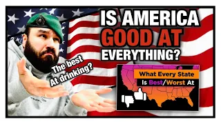 British Marine Reacts To What Every State in the US is Best and Worst At