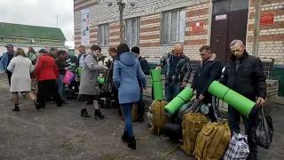 Мобилизацию мужчин в четырех районах Волгоградской области сняли на видео