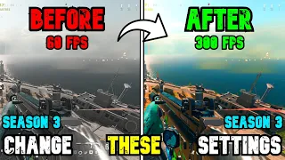 BEST PC Settings for Warzone 3 SEASON 3! Reloaded (Optimize FPS & Visibility)