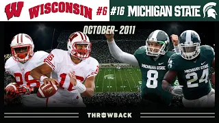 Iconic End to an Iconic Game! (#6 Wisconsin vs. #16 Michigan State 2011, October 22)