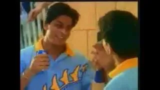 Shahrukh Khan  And Sachin Tendulkar In  Old PEPSI Advertisement.