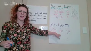 3rd grade Math WEEK OF SEPT 28 Addition Subtraction One Step Summer Robinson TRT30 49