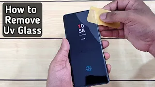 How to Remove UV Glass From Oneplus 8 Pro | Samsung S20 ultra