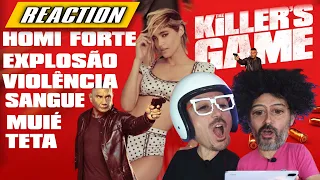 REAÇÃO ao THE KILLER´S GAME Trailer 1 #reaction