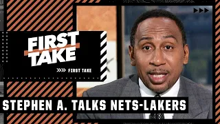 Stephen A. would take the Nets over the Lakers in a Finals matchup | First Take