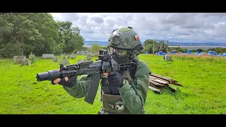 Arcturus AK06 AK-74U Custom AEG Airsoft Rifle Swat 24 Airsoft UK Fighting In The Trenches