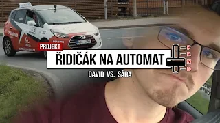 DAVIDOVA PRVNÍ JÍZDA V PRAZE | ŘIDIČÁK NA AUTOMAT | JAK NA AUTOŠKOLU