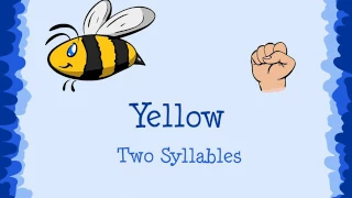 First Grade - Syllables