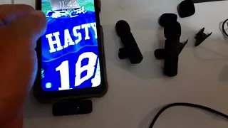 IUMAKEVP Wireless Lavalier Mics AND How to Connect to YOUR Phone