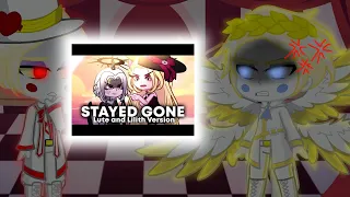 Lucifer,His Brothers And God react to Stayed Gone. Lute And Lilith ver.|•|HazbinHotel|•|My AU|•|