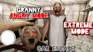 😍Granny V1.8 is Angry Mode Car Escape in Extreme Mode