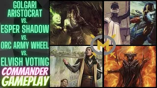 Commander Game - Meren, Tymna and Sakashima, Sauron, Elrond - EDH Format