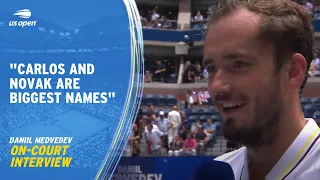 Daniil Medvedev On-Court Interview | 2023 US Open Round 1