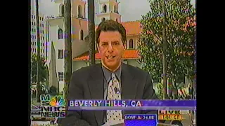 Sinatra actual funeral MSNBC coverage 1998 Part 1 of 2