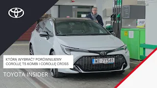 Którą wybrać? Porównujemy Corollę TS Kombi i Corollę Cross | Toyota Insider