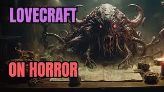 H. P. Lovecraft: The History of Cosmic Horror