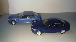 Diecast 1/32 scale RMZ City BMW M5 & M550 unboxing and add minor details
