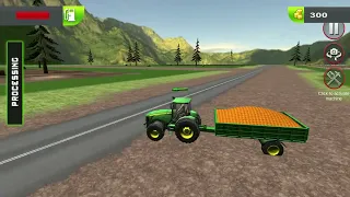 Tractor Farming Driver: Village Simulator 2020 - Forage Plow Farm Harvester - Android Gameplay