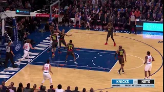 Rookie Mitchell Robinson First NBA career Points vs. Hawks [18.10.18.]