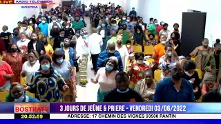 CULTE DE VENDREDI 03/06/2022   JEÛNE ET PRIÈRE THÈME SORTIR DE LA PRISON DE FONDEMENT NÉGATIF 02/…