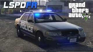 LSPDFR-GTAV No commantary Lspdfr patrol! City patrol.