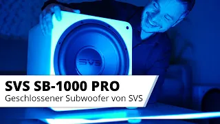 Vorstellung SVS SB-1000 Pro Subwoofer - Stark verbesserter geschlossener Subwoofer im Test