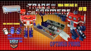 TRANSFORMERS G1 OPTIMUS PRIME VINTAGE TOY REVIEW