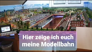 Hier zeig ich euch meine Modelleisenbahn Anlage mit Gleisplan - Stand 2022