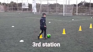 U6-U8 Shooting drill