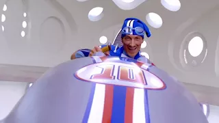 every episode of lazytown but only when they say 'welcome to lazytown'